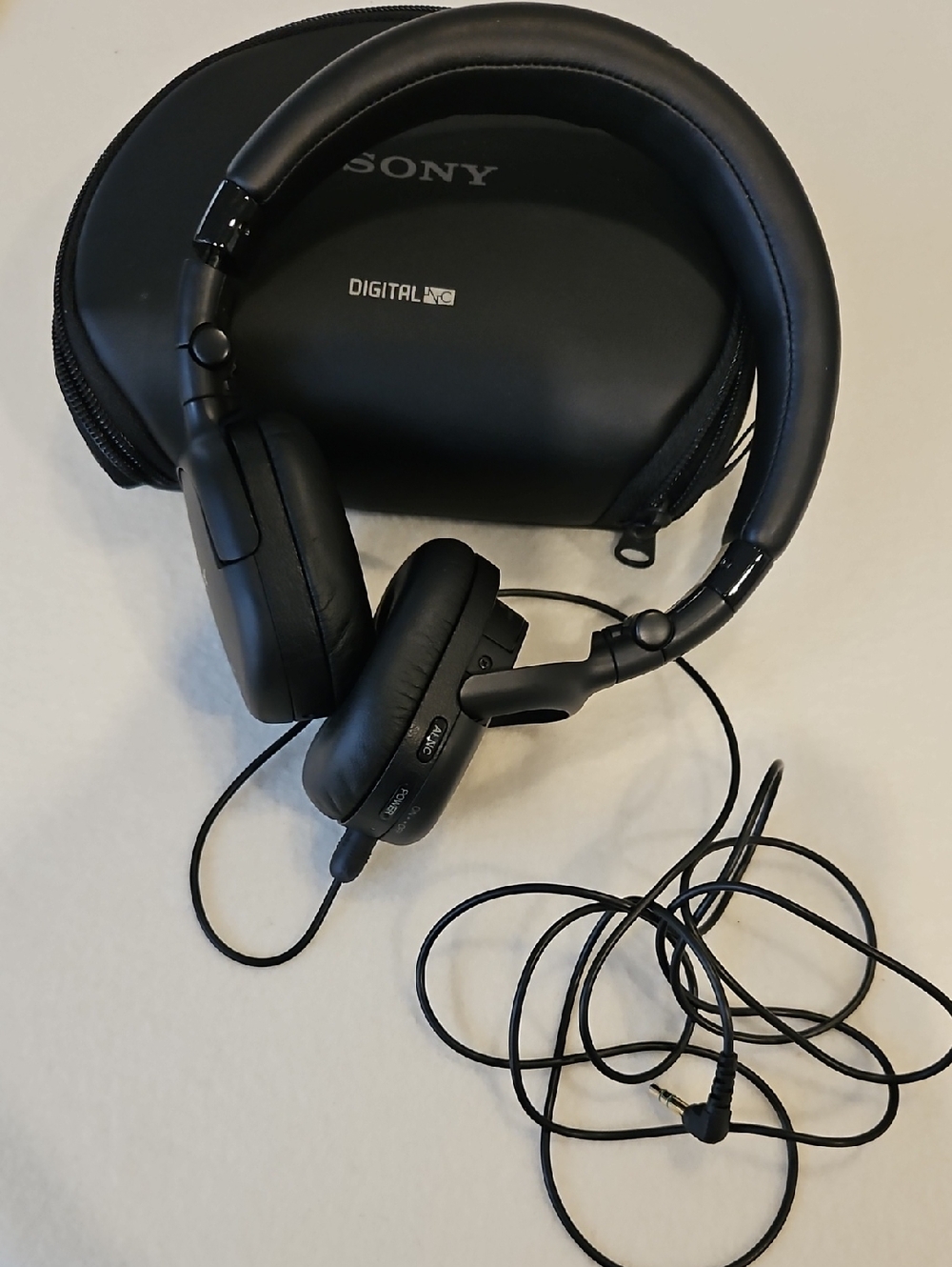 Sony Foldable Noise Cancelling Over-Ear Headphones & Padded Case (MDR NC 200D)